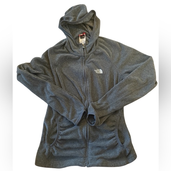 The North Face Women's Gray Hoodie Jacket - Picture 1 of 4